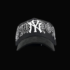 31 HATS NY CRYSTALS WHITE